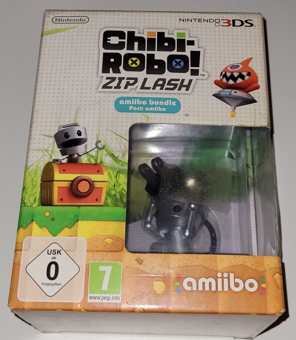 Nintendo 3DS - Chibi-Robo Zip Lash - Amiibo - Neuf